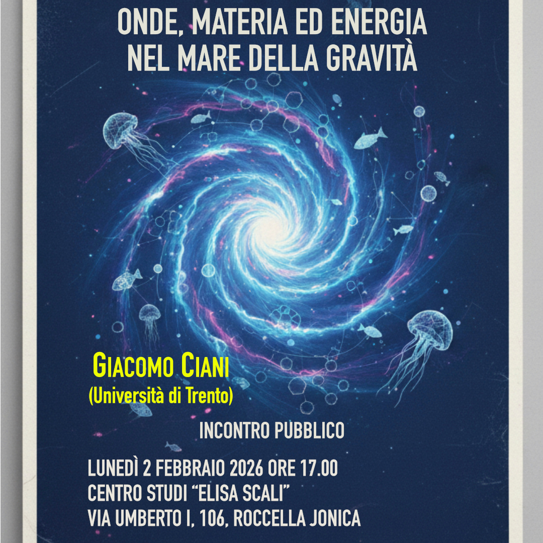 Materia, energia, gravità: incontro pubblico con Giacomo Ciani